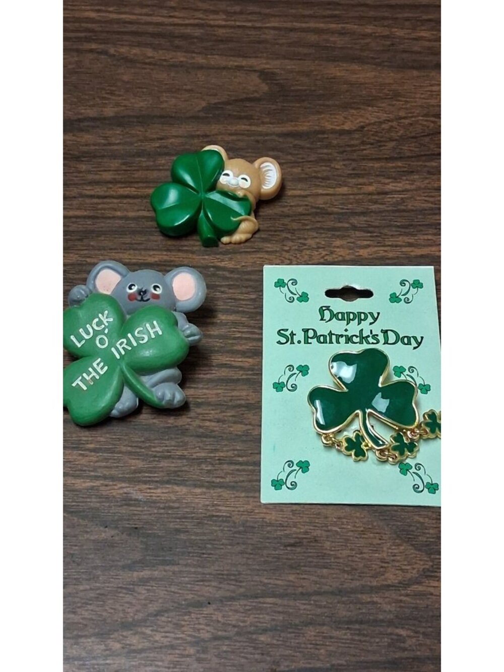 St.Patricks Day Pin Lot Of 3